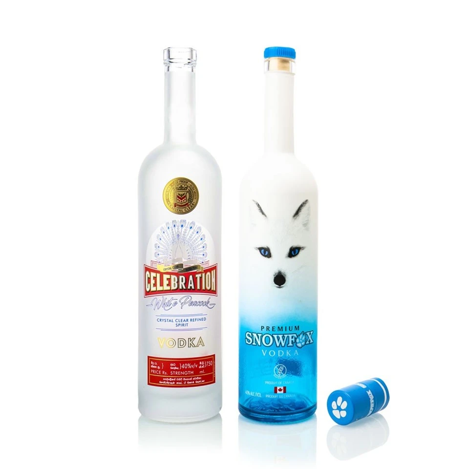 High Flint Spirit Glass Bottle suppliers